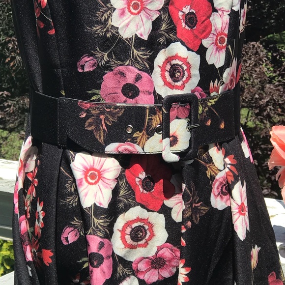 HP  NWOT CITY CHIC Poppy Blossom Dress Sz 16 - Picture 4 of 8